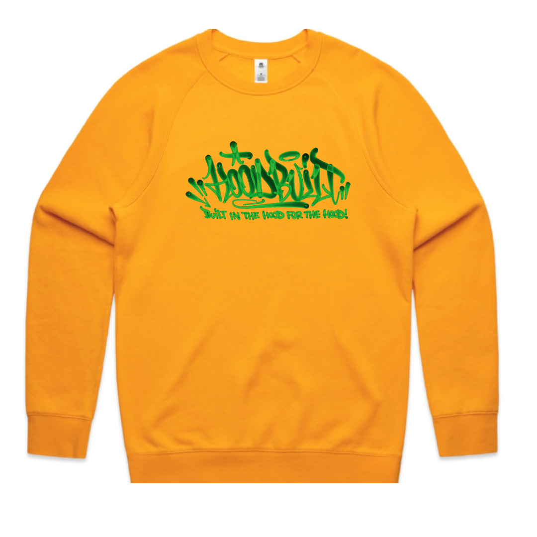 Adults Faded Yellow Crewneck’s