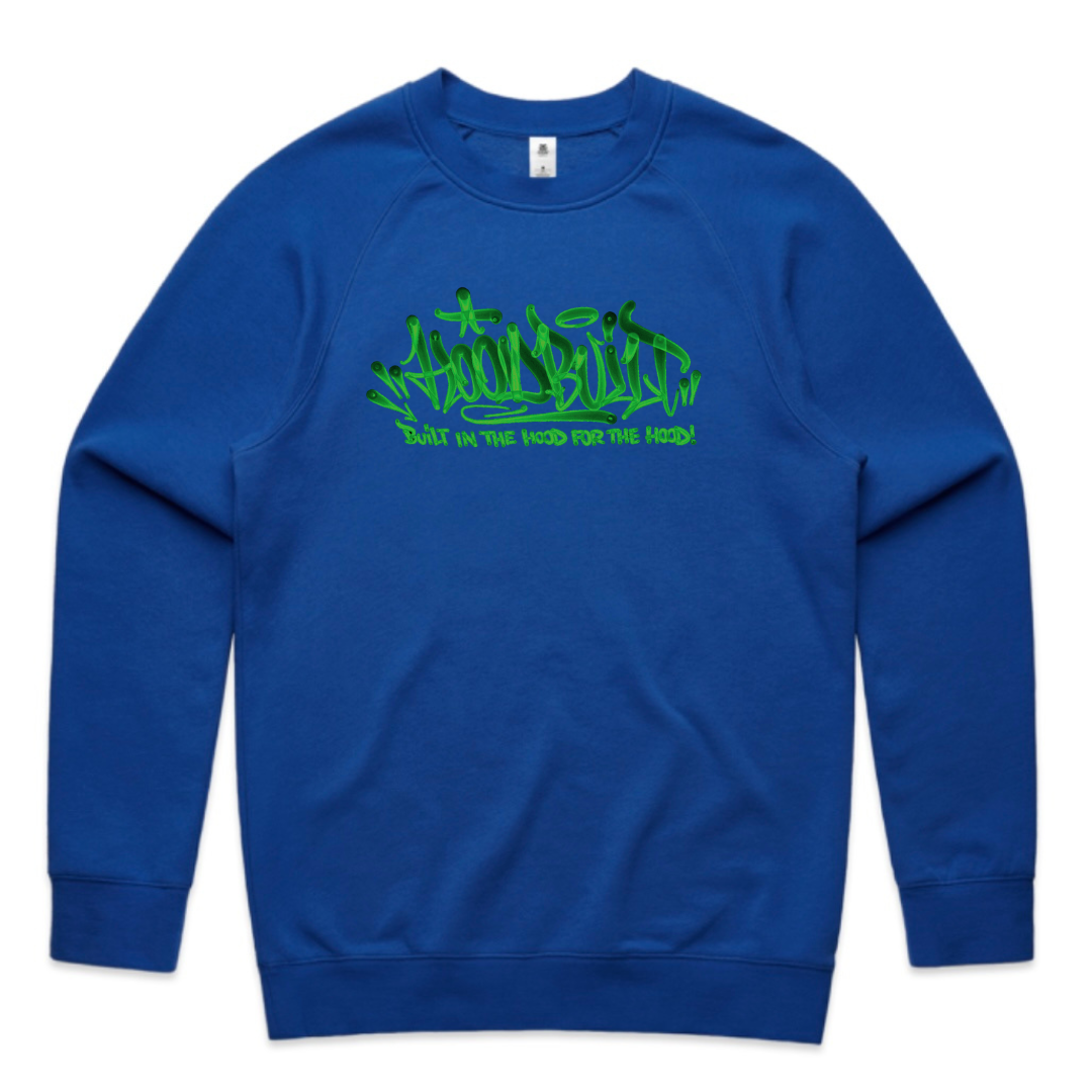 Adults Faded Blue Crewneck’s