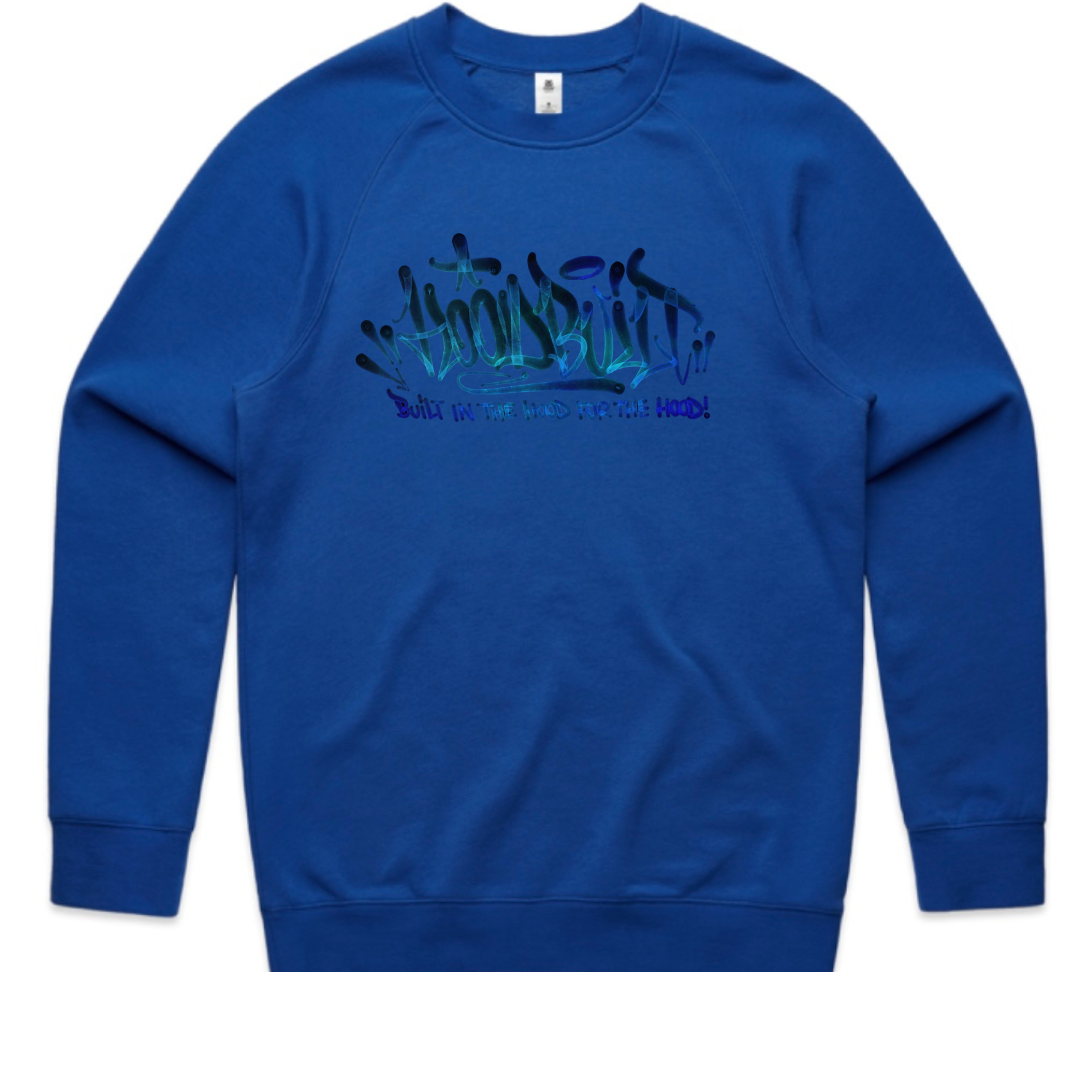 Adults Faded Blue Crewneck’s