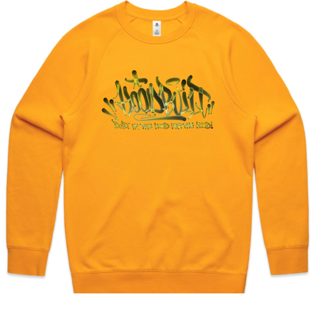 Adults Faded Yellow Crewneck’s