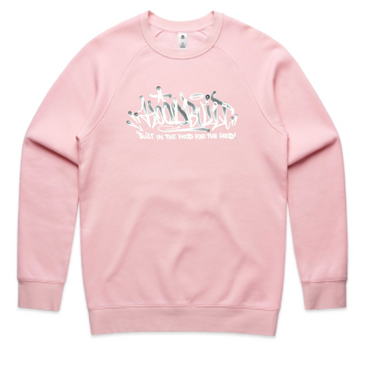Adults Faded Pink Crewneck’s