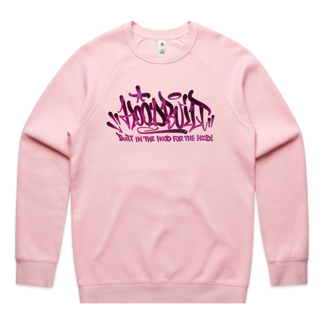 Adults Faded Pink Crewneck’s