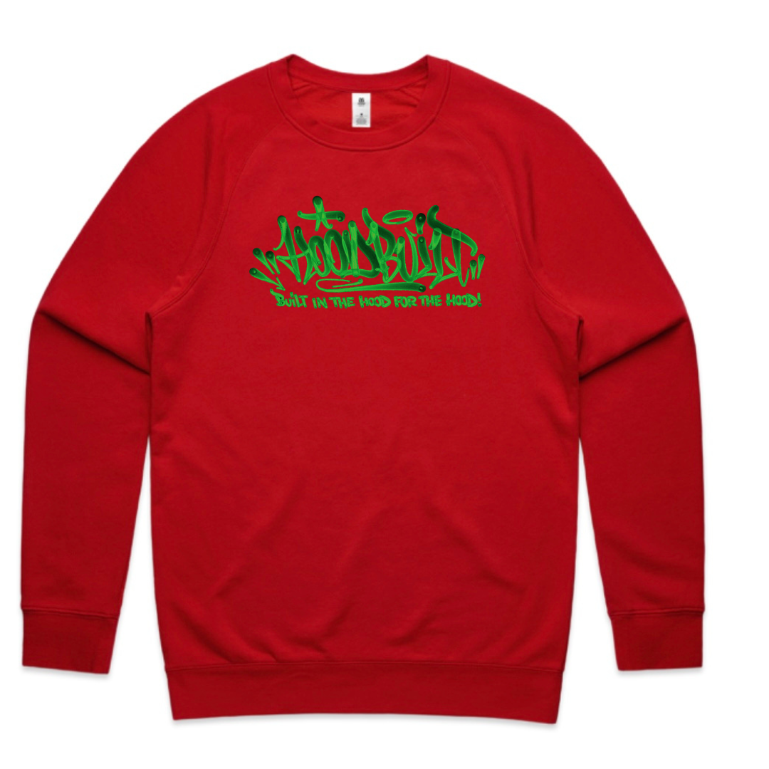 Adults Faded Red Crewneck’s