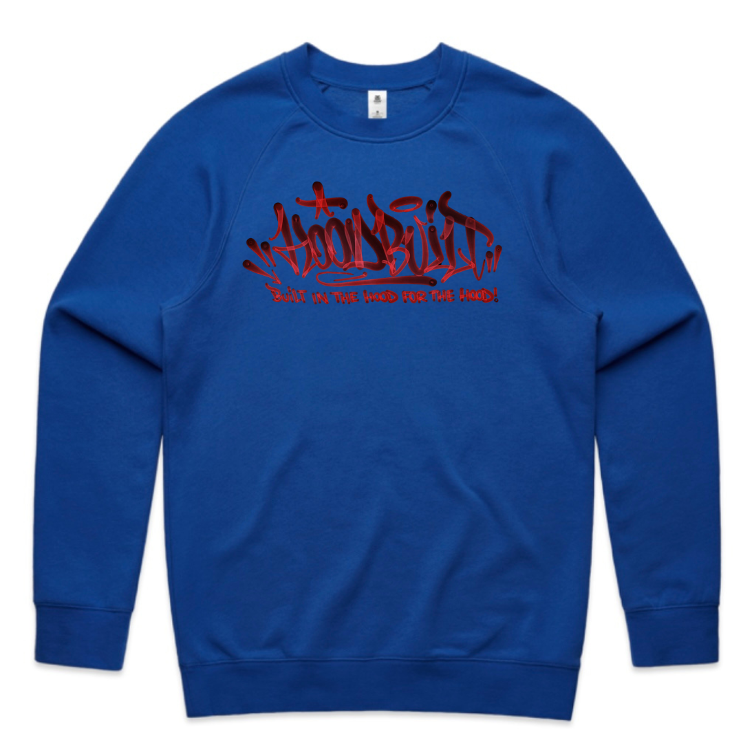 Adults Faded Blue Crewneck’s