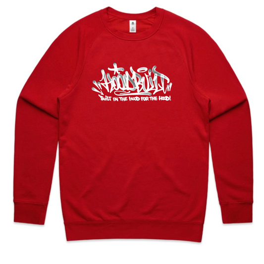Adults Faded Red Crewneck’s