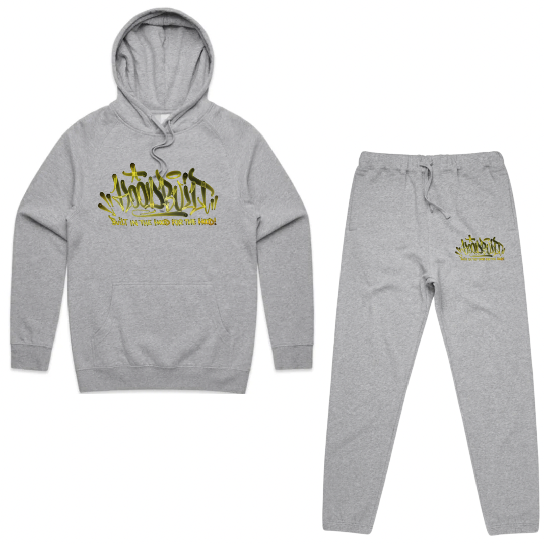 Adult Faded Grey Tracksuits