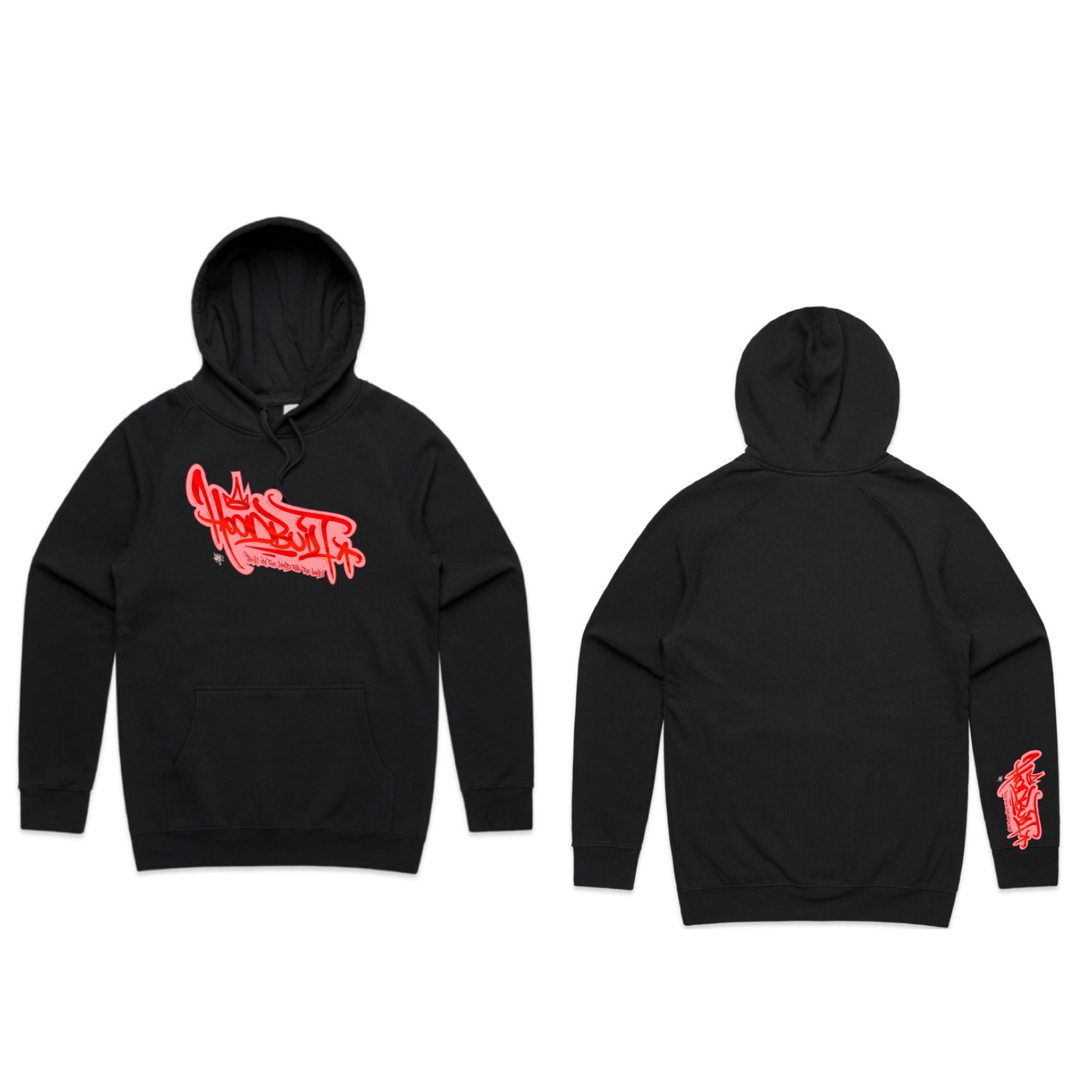 Adults black EVOLUTION hoodies. – hood.built2020