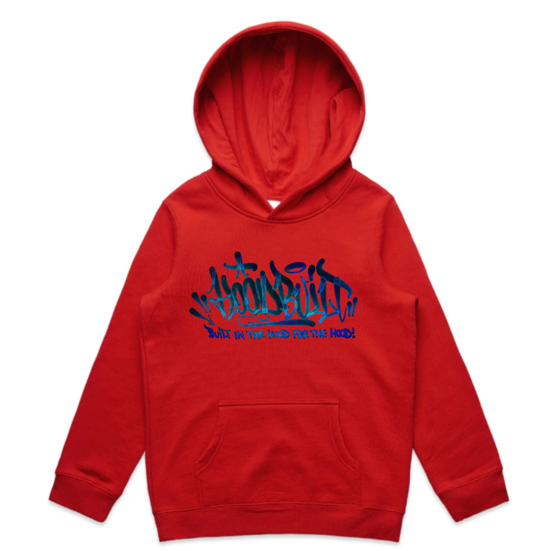 Faded Kids Red Hoodies