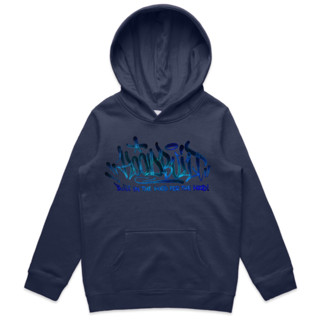 Faded Kids Blue Hoodies