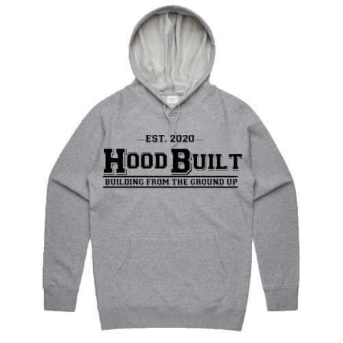 Adults Grey DropOut Hoodies