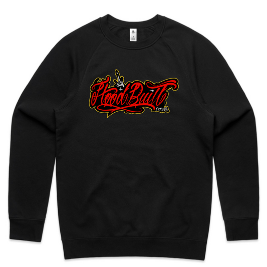 Adults Black Scripture Crewnecks