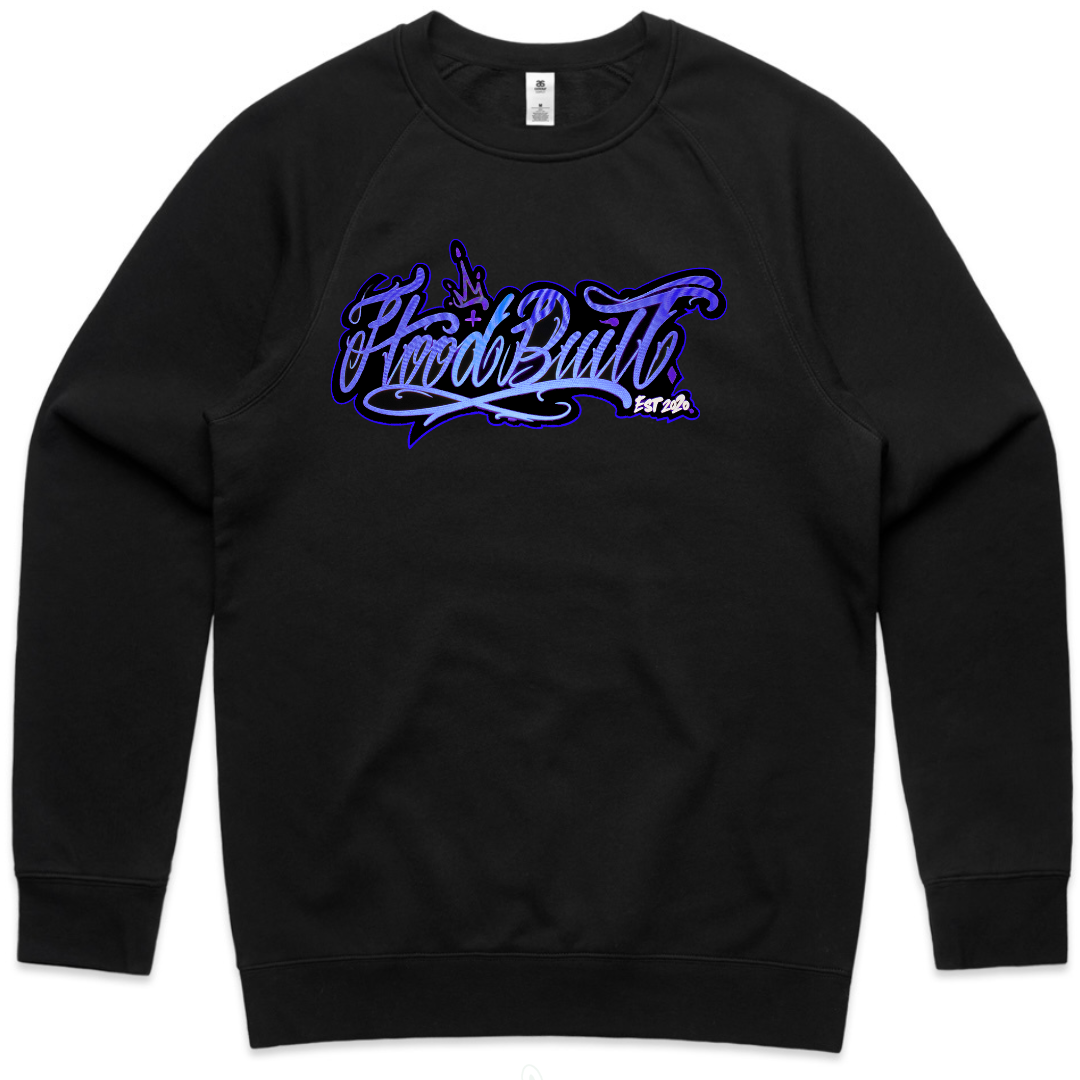 Adults Black Scripture Crewnecks