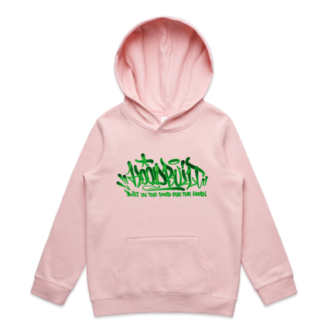 Faded Kids Pink Hoodies