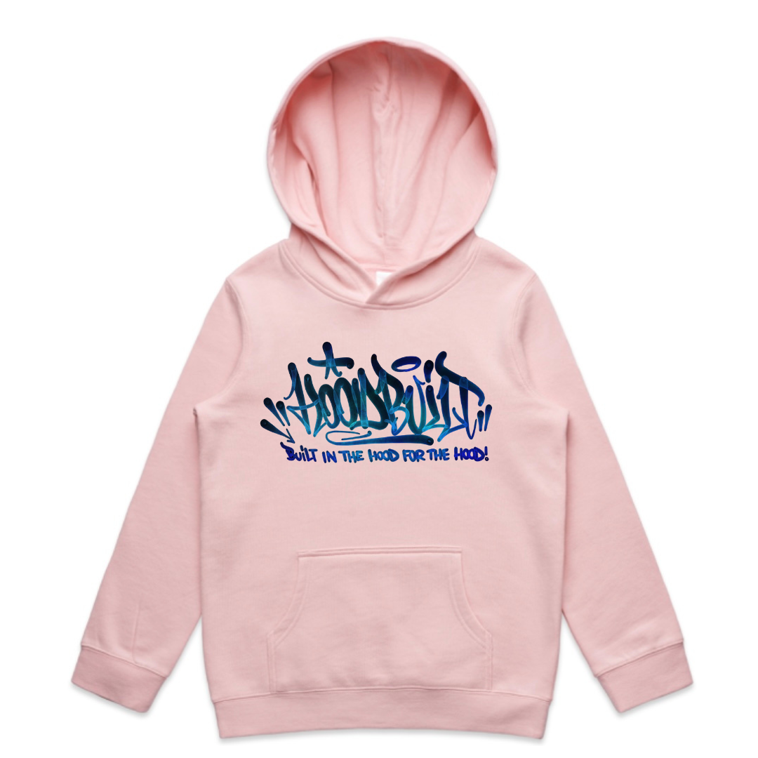 Faded Kids Pink Hoodies