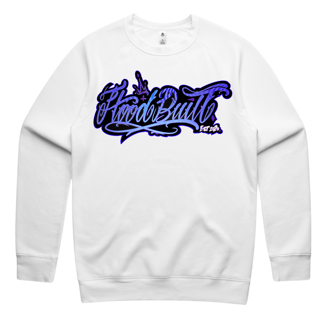 Adults White Scripture Crewnecks