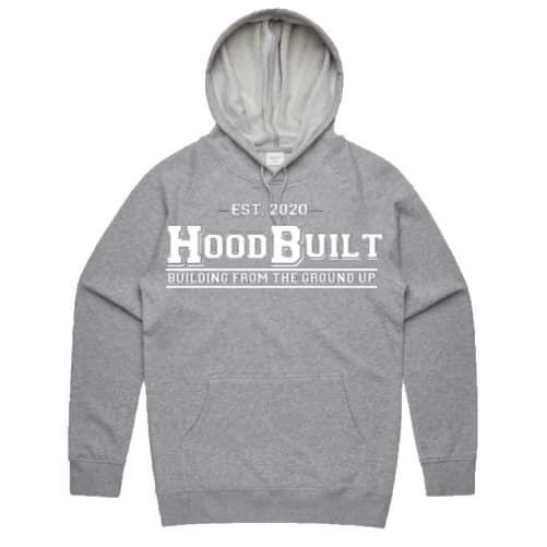 Adults Grey DropOut Hoodies