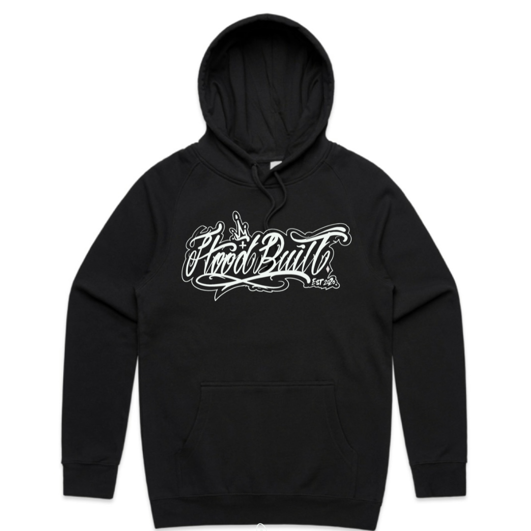 Adults Black Scripture Hoodies